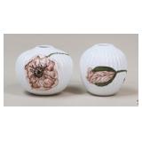 Kahler Hans-Christian Bauer Mini Vases / 2 pc
