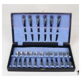 Alfred Haddad Phoenix Handle MCM Flatware Set