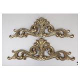 Acanthus Leaf Wall Decor / 2 Pc