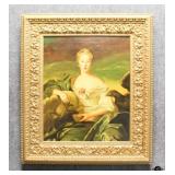 Vintage 'Portrait' Original Oil on Canvas