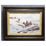 'Winter Trail' Original Oil on Canvas by G.McCann