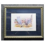 'Time Square' Print by Mads Stage