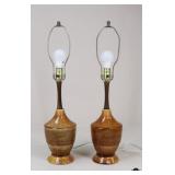 Pair Of MCM Danish Lamps