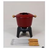 Norpro Cast Iron Fondue Set
