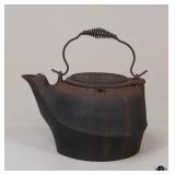 Vintage Preston Lowell Cast Iron Tea Kettle