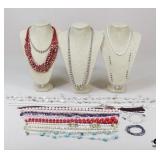 Costume Necklaces/ 18 pc