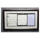 Antique Legal Documents on Parchment with Seals