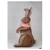 Standing 32' Metal Rabbit Decor