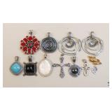 Assorted Jewelry Pendants / 12 pc