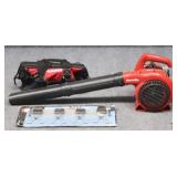 Homelite Gas Powered Blower, Husky Tool Bag+