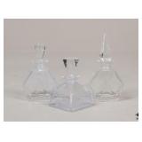 Perfume Bottles / 3 pc