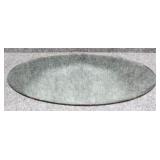 Vintage Oval Beveled Mirror