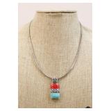 Sterling Silver Necklace w/ Pendant