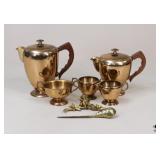 Coffee/Tea Service, Letter Opener & Figurine