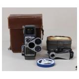 Bell & Howell Movie Camera & Argent Flash
