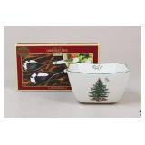 Spode Bowl & Serving Utensils