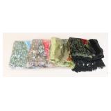 Velvet Cut Beaded Shawls / 4 ct