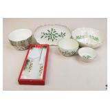Lenox 'Holiday' Plates & Serving Pieces