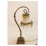 Resin & Metal Lamp w/ Shade