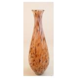 Tall Art Glass Vase