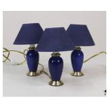 Mini Resin Lamps / 3 pc