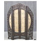 Hand Carved Wood Room Divider