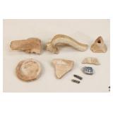 Pottery Fragments / 9 pcs