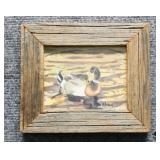 'Duck' Original Watercolor by W.Annan