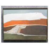 Original Painting on Canvas Signed Chapline