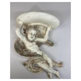 Kim Manain Resin Cherub Shelf