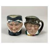 Royal Douton 'Granny' & 'Paddy' Ceramic Creamers