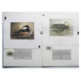 TX Waterfowl Stamp/Print -S. Russel Meline 2/PC