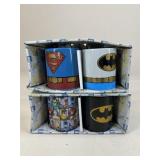 DC Comics Ceramic Mugs / 4 pc