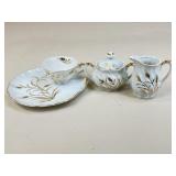 Lefton 'Golden Wheat Luncheon Set / 26 Pc