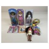 Dolls w/Accessories: Disney, Barbie +