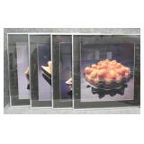 Seashell Photography Prints 4/PC