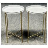 Pair of Metal Plant Stands