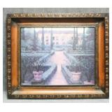 Garden Manor Print in Metal Frame by Uttermost