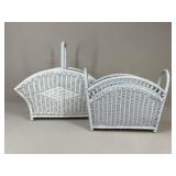 Wicker Baskets / 2 pc