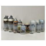 German Beer Mugs & Steins + / 15 pc