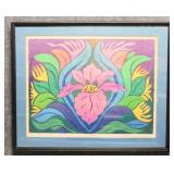 'Easter Lilly' S/N Serigraph by Mary Keefe