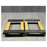 Haul-Master Carpeted Dollys / 2 pc