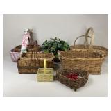 Wicker Baskets / 10 pc