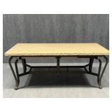 Stone Top Patio Dining Table (Heavy)