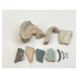 Pottery Fragments / 10 pcs