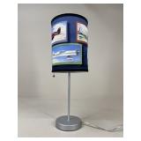 Lamp w/Airplane Shade