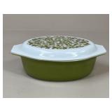 Pyrex 'Verde Green Olive' Casserole Dish w/ Lid