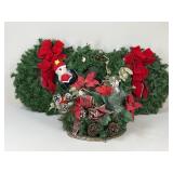 Wreaths & Artificial Arrangement / 4 pc