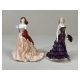 Royal Worcester Fine Bone China Figurines