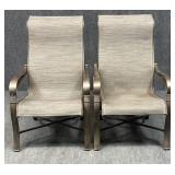 Patio Arm Chairs / 2 pc